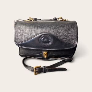 Dooney & Bourke Black Leather Crossbody Bag